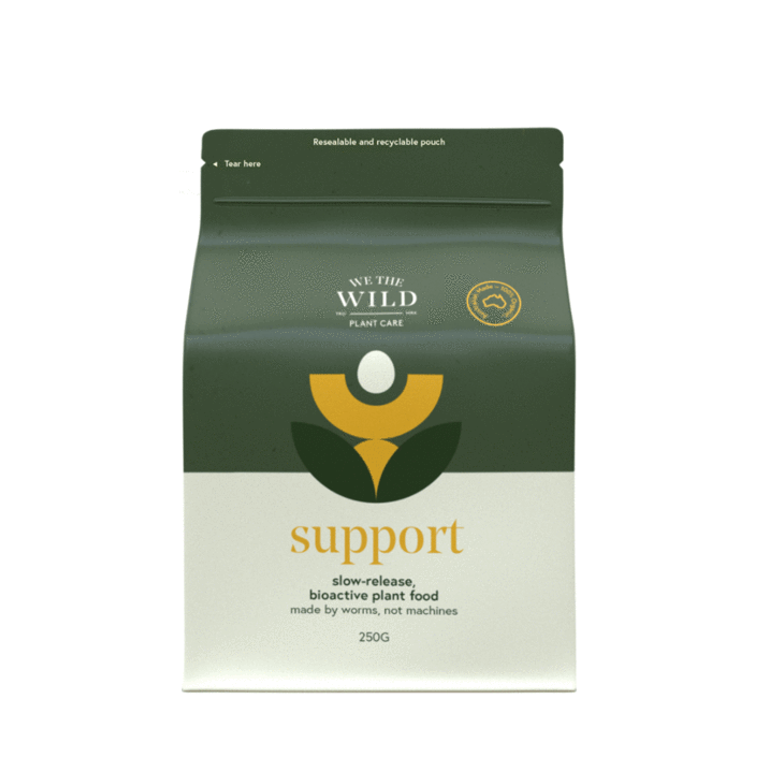We The Wild Support Pellets - slow release, bioactive indoor plant food / plant fertilizer